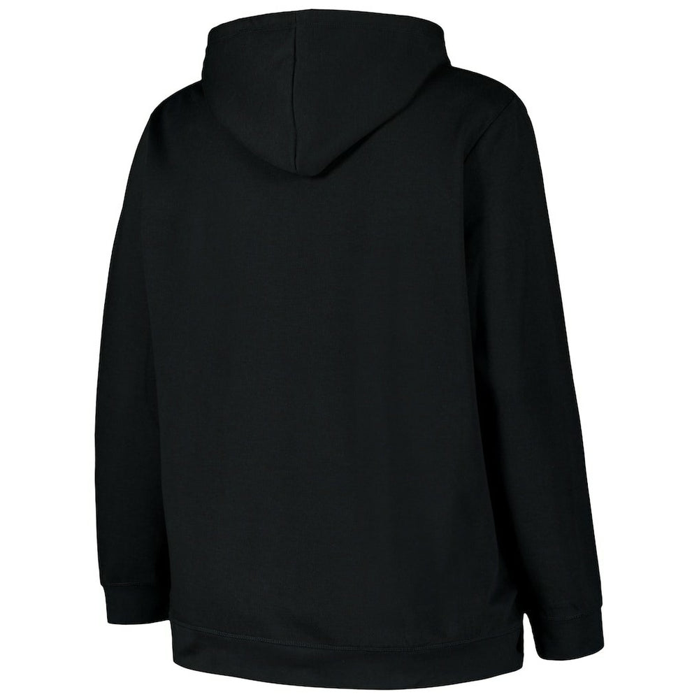 47 brand Cincinnati Bengals '47 Women's Plus Size Clarity Kennedy Pullover Hoodie Black