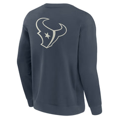 Fanatics Houston Texans Elements Future Ground Lettering Pullover Sweatshirt Navy