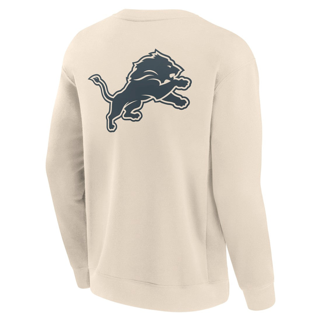 Fanatics Detroit Lions Elements Future Ground Lettering Pullover Sweatshirt Cream