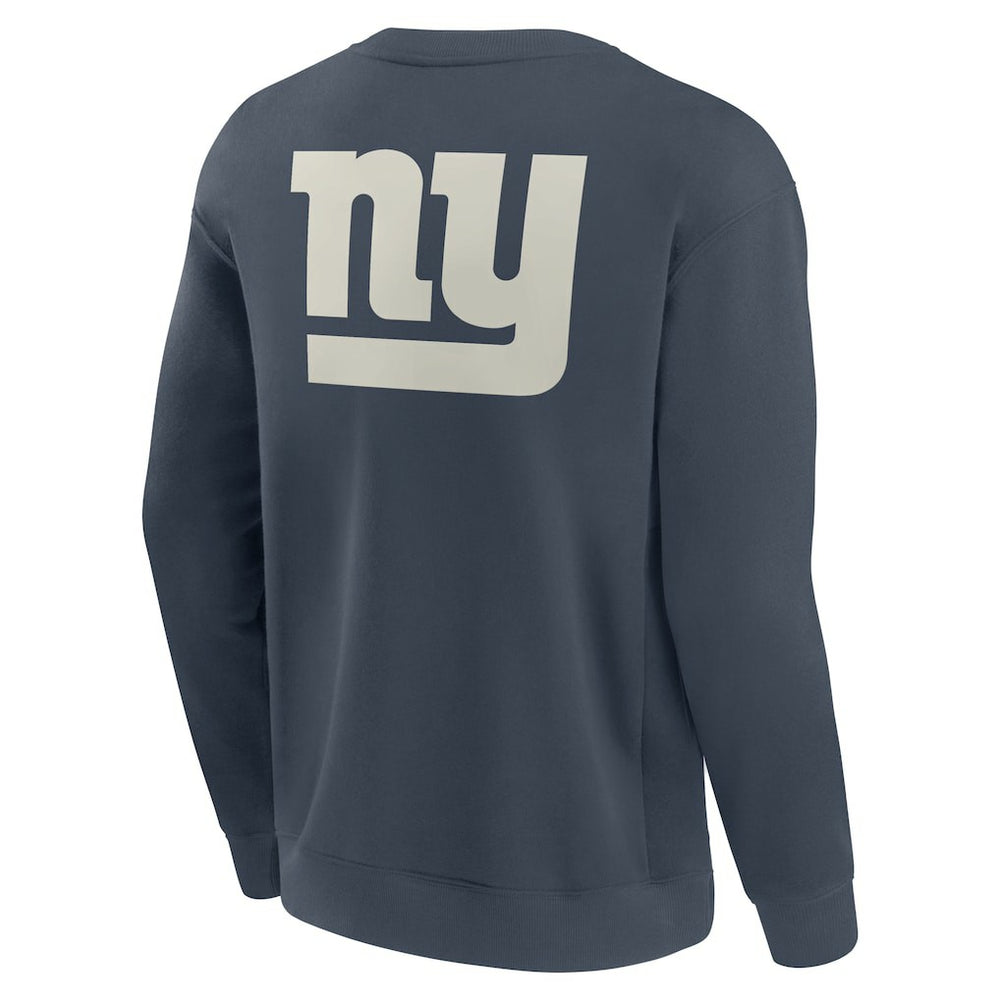 Fanatics New York Giants Elements Future Ground Lettering Pullover Sweatshirt Navy