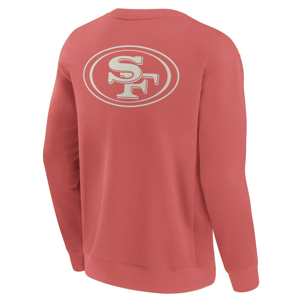 Fanatics San Francisco 49ers Elements Future Ground Lettering Pullover Sweatshirt Red