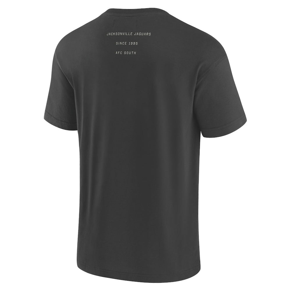 Fanatics Jacksonville Jaguars Elements Weathered Tonal Future Ground T-Shirt Charcoal