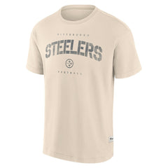 Fanatics Pittsburgh Steelers Elements Weathered Tonal Future Ground T-Shirt Cream
