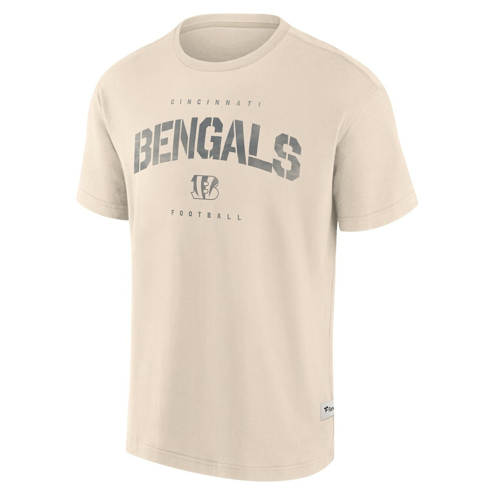 Fanatics Cincinnati Bengals Elements Weathered Tonal Future Ground T-Shirt Cream