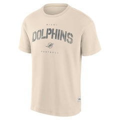 Fanatics Miami Dolphins Elements Weathered Tonal Future Ground T-Shirt Cream