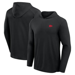 Fanatics Kansas City Chiefs Front Office Power Mono Long Sleeve Hoodie T-Shirt Black