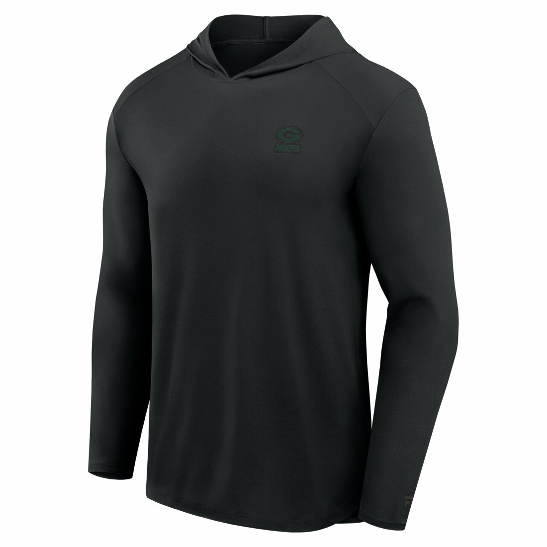Fanatics Green Bay Packers Front Office Power Mono Long Sleeve Hoodie T-Shirt Black