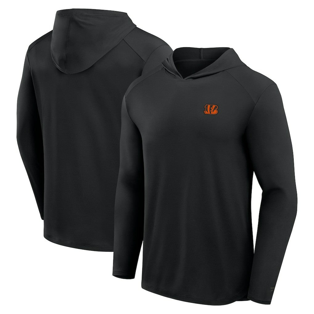 Fanatics Cincinnati Bengals Front Office Power Mono Long Sleeve Hoodie T-Shirt Black