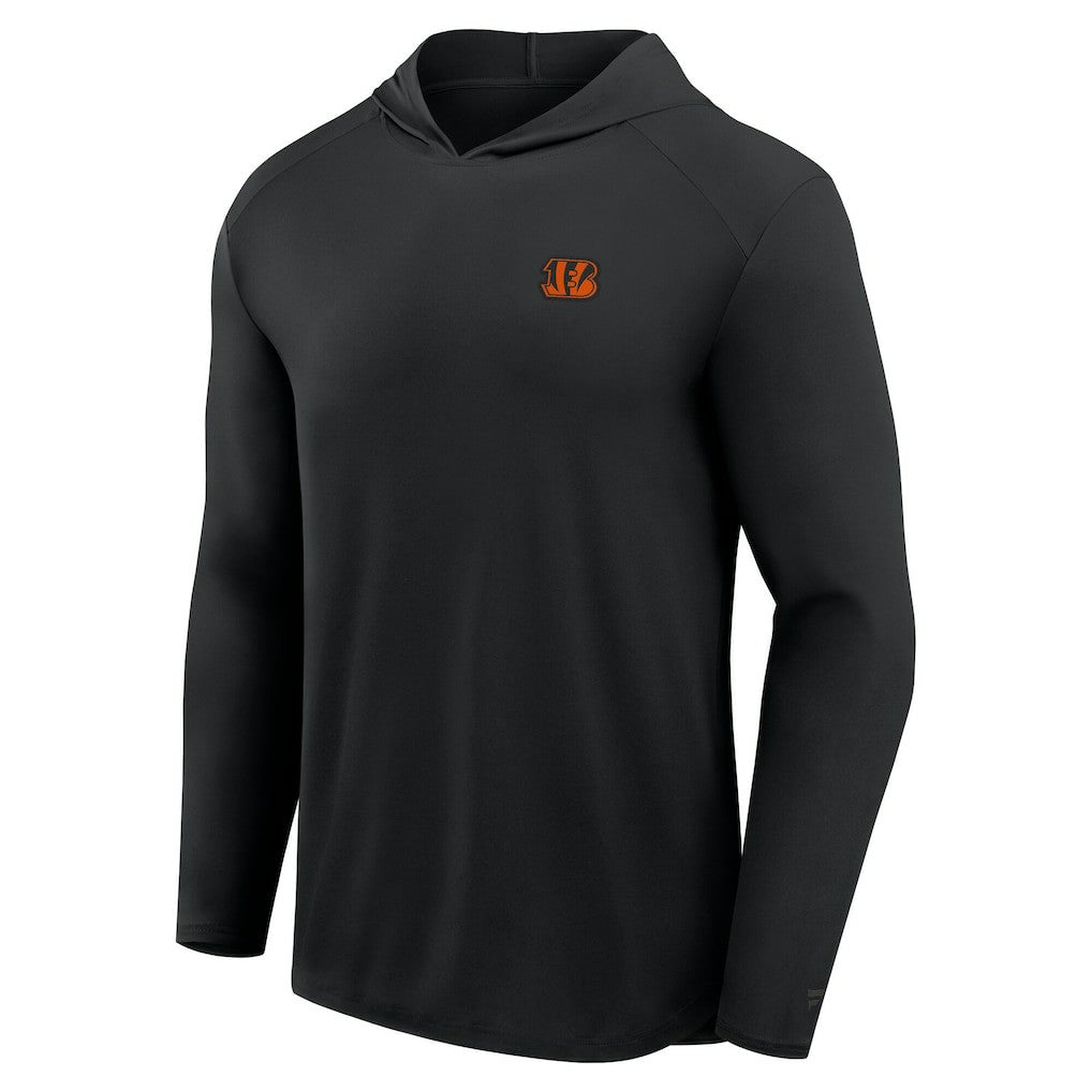 Fanatics Cincinnati Bengals Front Office Power Mono Long Sleeve Hoodie T-Shirt Black