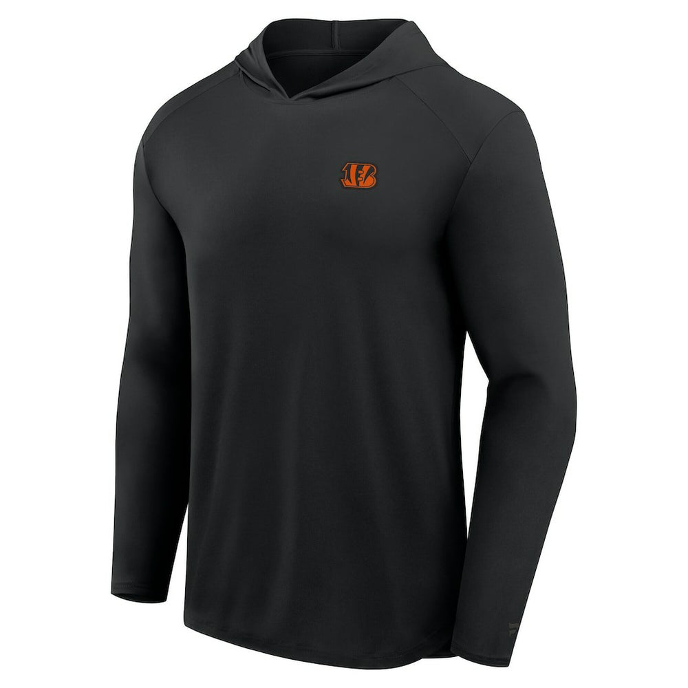 Fanatics Cincinnati Bengals Front Office Power Mono Long Sleeve Hoodie T-Shirt Black