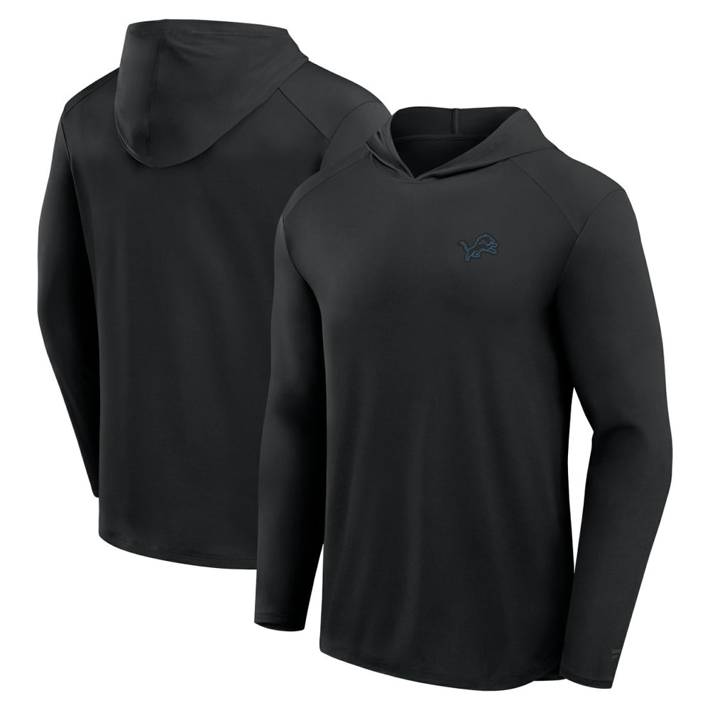Fanatics Detroit Lions Front Office Power Mono Long Sleeve Hoodie T-Shirt Black