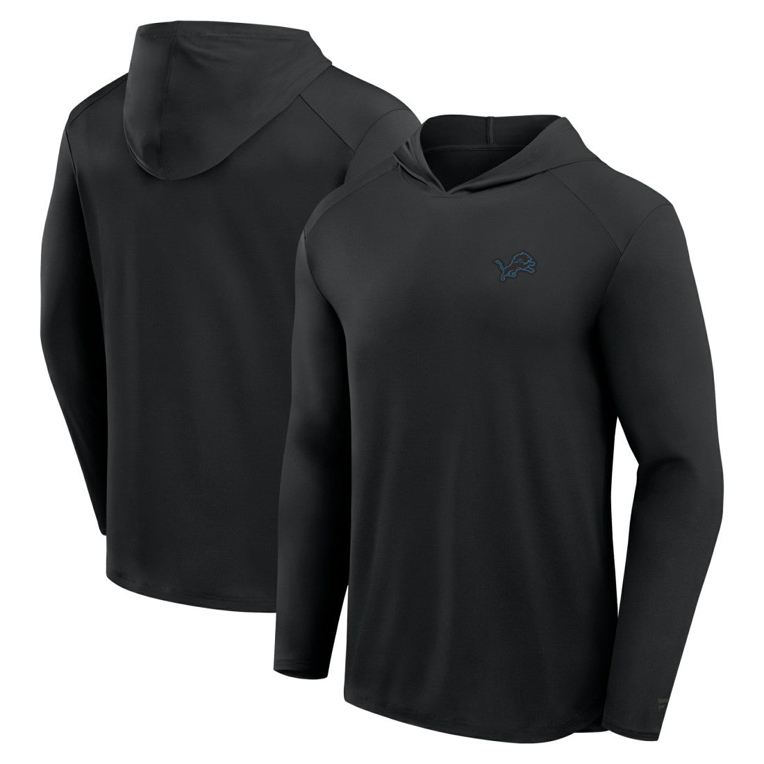 Fanatics Detroit Lions Front Office Power Mono Long Sleeve Hoodie T-Shirt Black
