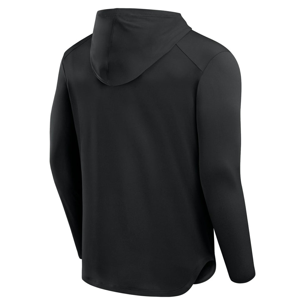 Fanatics Detroit Lions Front Office Power Mono Long Sleeve Hoodie T-Shirt Black