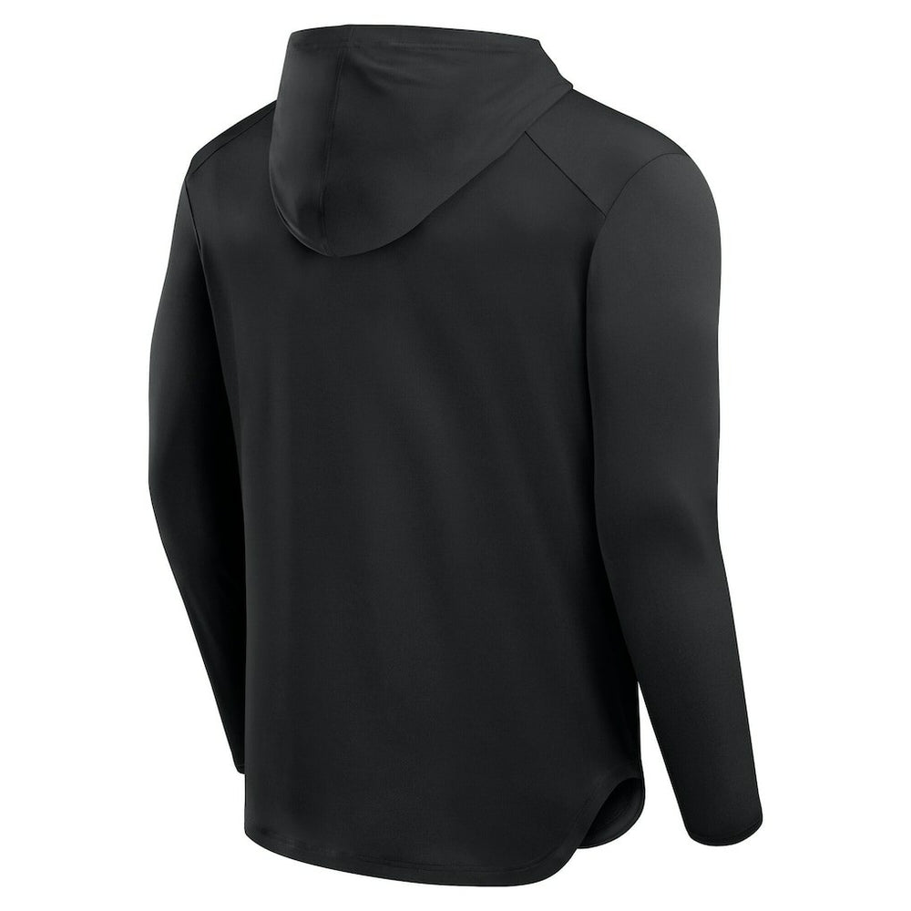 Fanatics Miami Dolphins Front Office Power Mono Long Sleeve Hoodie T-Shirt Black
