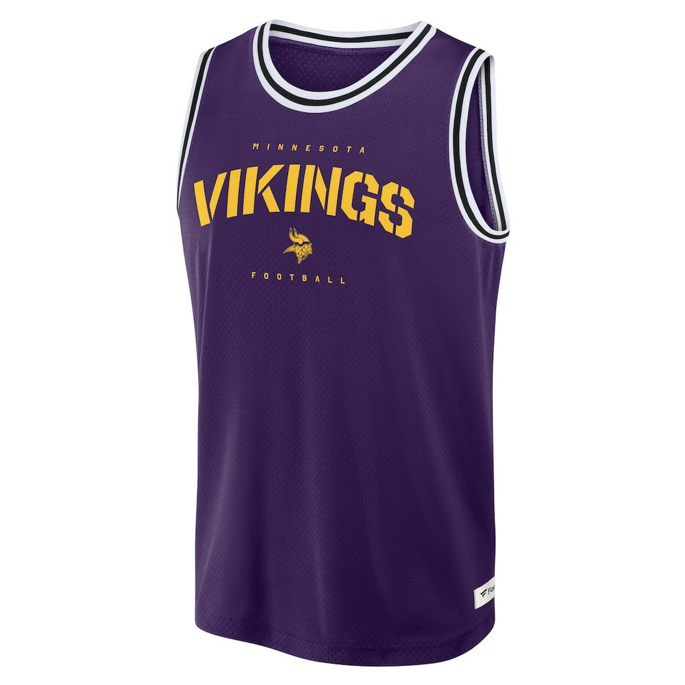 Fanatics Minnesota Vikings Elements Future Ground Jersey Tank Top Purple