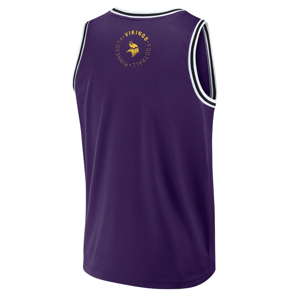 Fanatics Minnesota Vikings Elements Future Ground Jersey Tank Top Purple