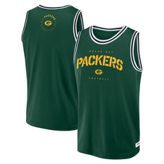 Fanatics Green Bay Packers Elements Future Ground Jersey Tank Top Green
