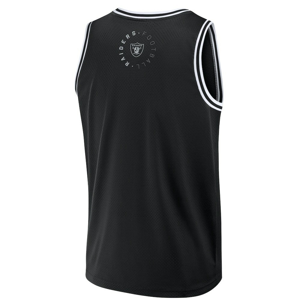 Fanatics Las Vegas Raiders Elements Future Ground Jersey Tank Top Black