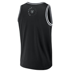 Fanatics Las Vegas Raiders Elements Future Ground Jersey Tank Top Black