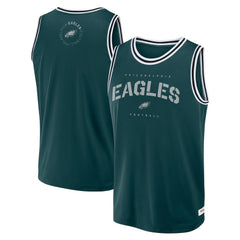Fanatics Philadelphia Eagles Elements Future Ground Jersey Tank Top Midnight Green