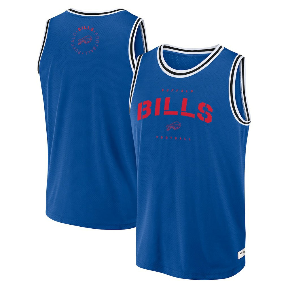 Fanatics Buffalo Bills Elements Future Ground Jersey Tank Top Royal
