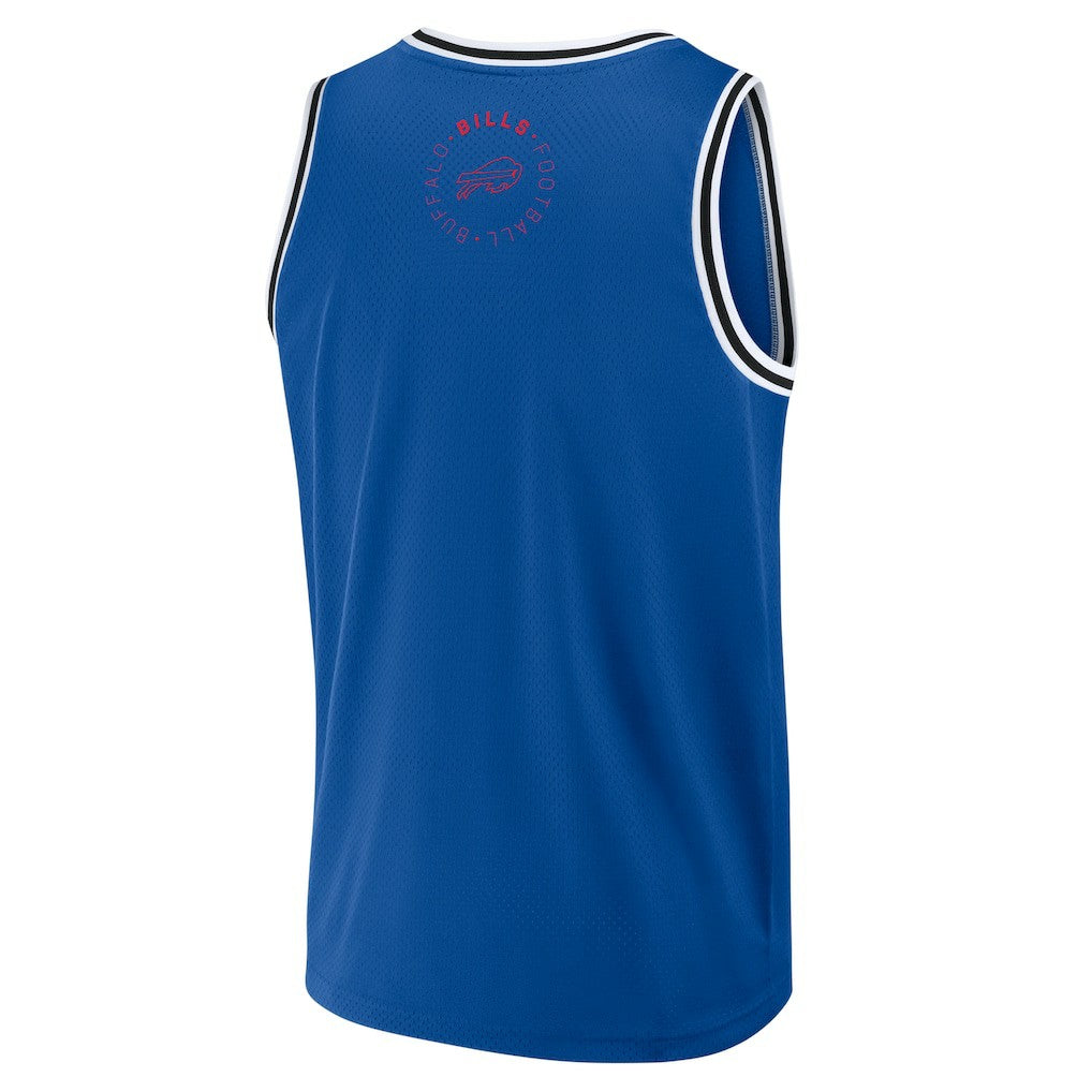 Fanatics Buffalo Bills Elements Future Ground Jersey Tank Top Royal