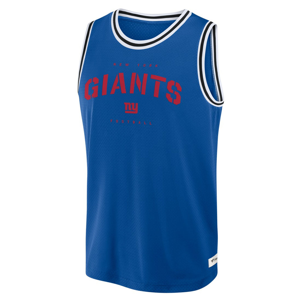 Fanatics New York Giants Elements Future Ground Jersey Tank Top Royal