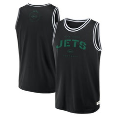 Fanatics New York Jets Elements Future Ground Jersey Tank Top Black