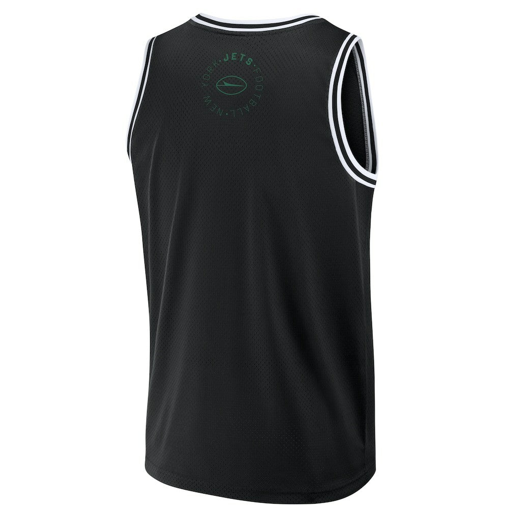 Fanatics New York Jets Elements Future Ground Jersey Tank Top Black