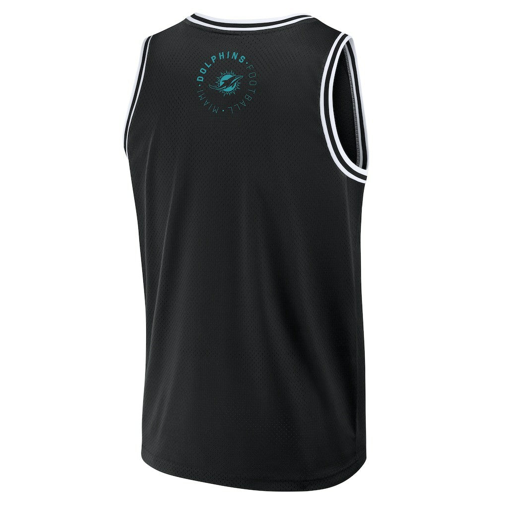 Fanatics Miami Dolphins Elements Future Ground Jersey Tank Top Black
