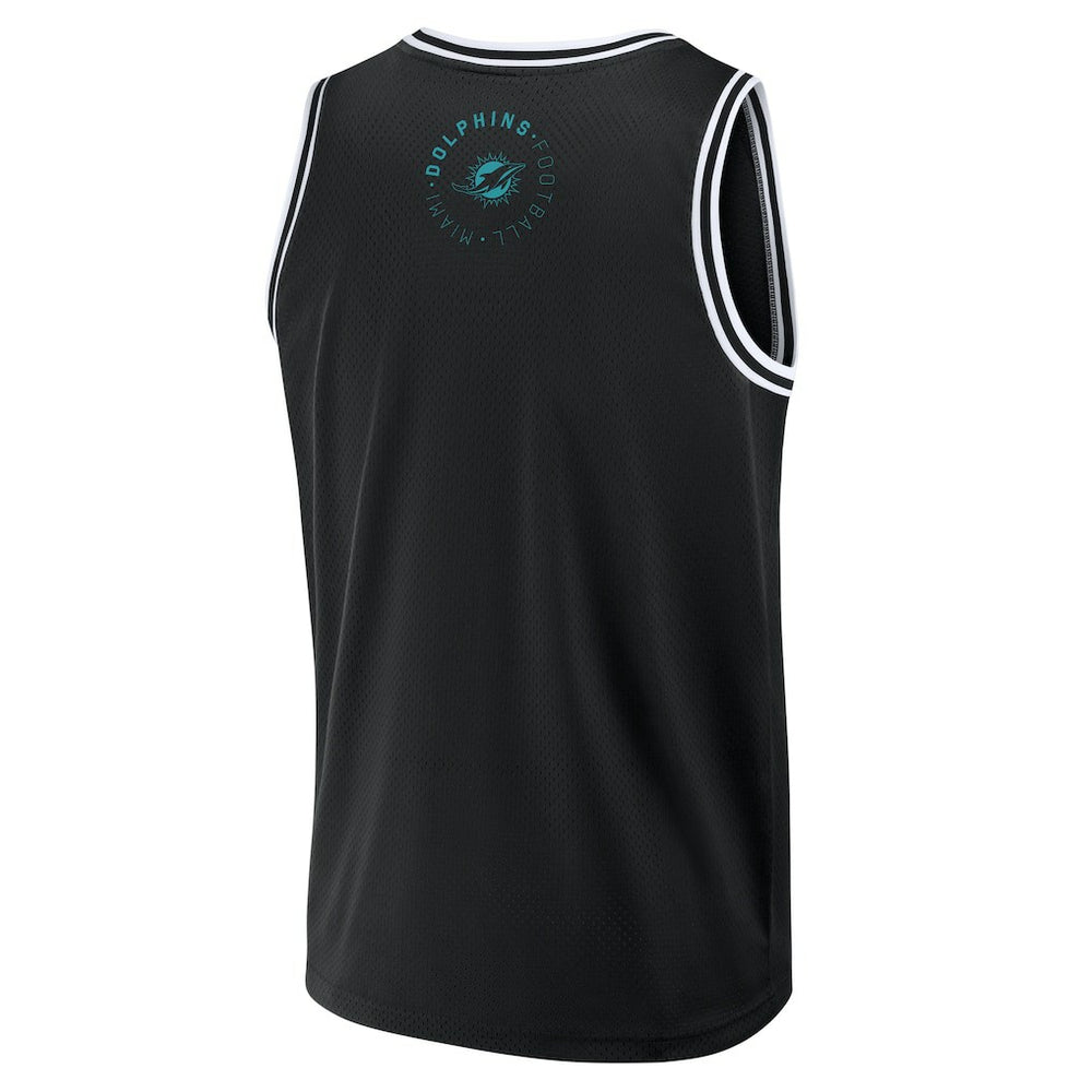 Fanatics Miami Dolphins Elements Future Ground Jersey Tank Top Black