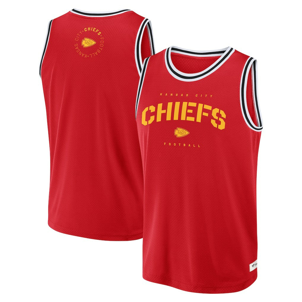 Fanatics Kansas City Chiefs Elements Future Ground Jersey Tank Top Red