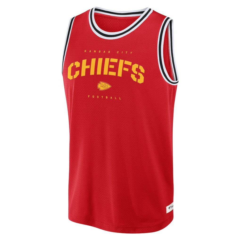 Fanatics Kansas City Chiefs Elements Future Ground Jersey Tank Top Red