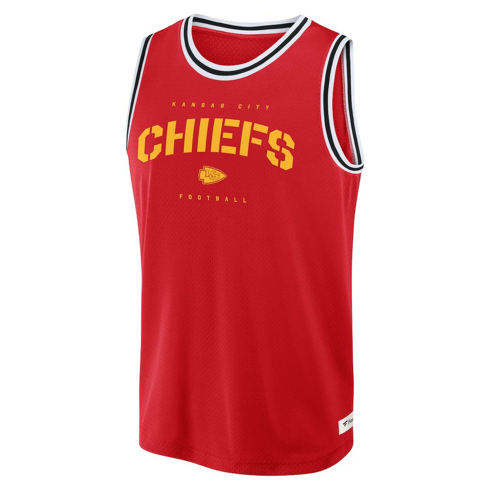 Fanatics Kansas City Chiefs Elements Future Ground Jersey Tank Top Red