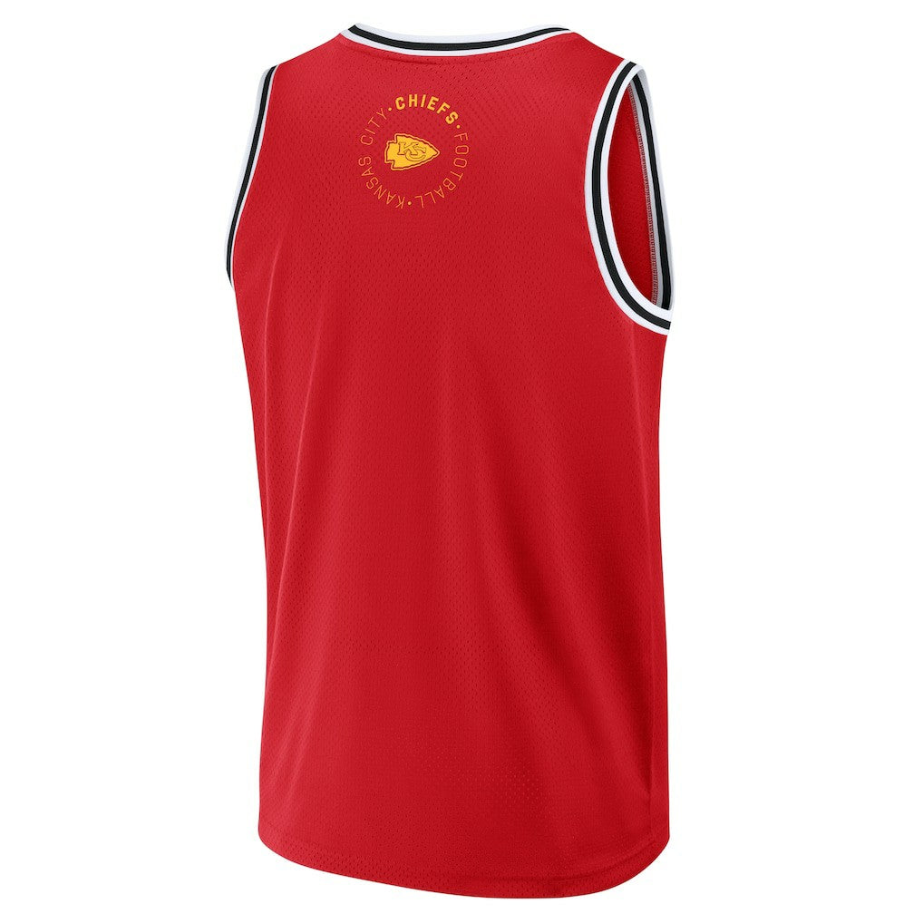 Fanatics Kansas City Chiefs Elements Future Ground Jersey Tank Top Red