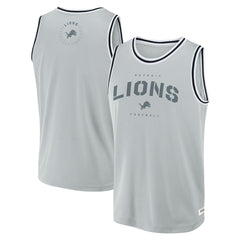 Fanatics Detroit Lions Elements Future Ground Jersey Tank Top Silver