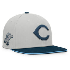 Cincinnati Reds Fanatics Knuckleball Snapback Hat - Gray - Fanatics Lifestyle