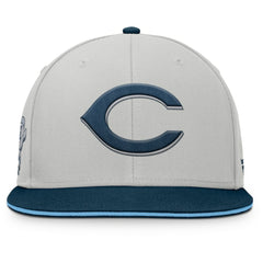 Cincinnati Reds Fanatics Knuckleball Snapback Hat - Gray - Fanatics Lifestyle
