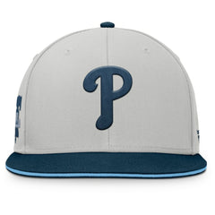 Philadelphia Phillies Fanatics Knuckleball Snapback Hat - Gray - Fanatics Lifestyle