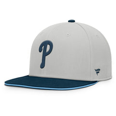 Philadelphia Phillies Fanatics Knuckleball Snapback Hat - Gray - Fanatics Lifestyle