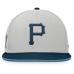 Pittsburgh Pirates Fanatics Knuckleball Snapback Hat - Gray - Fanatics Lifestyle