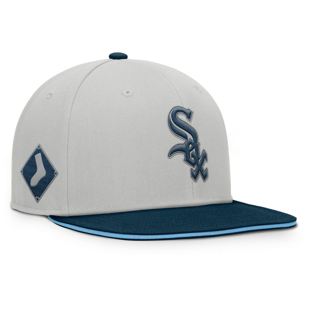 Chicago White Sox Fanatics Knuckleball Snapback Hat - Gray - Fanatics Lifestyle