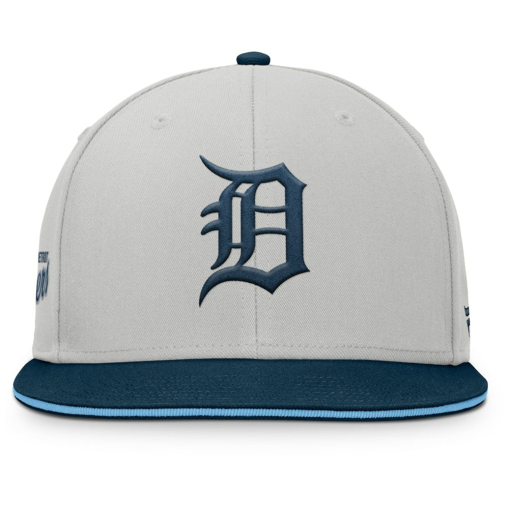 Detroit Tigers Fanatics Knuckleball Snapback Hat - Gray - Fanatics Discount
