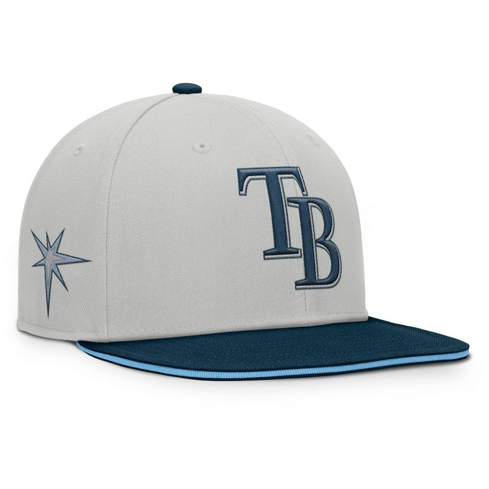 Tampa Bay Rays Fanatics Knuckleball Snapback Hat - Gray - Fanatics Online