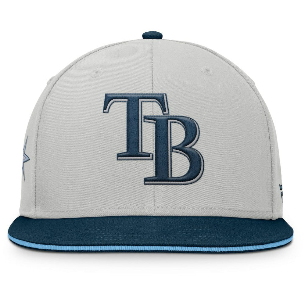 Tampa Bay Rays Fanatics Knuckleball Snapback Hat - Gray - Fanatics Online