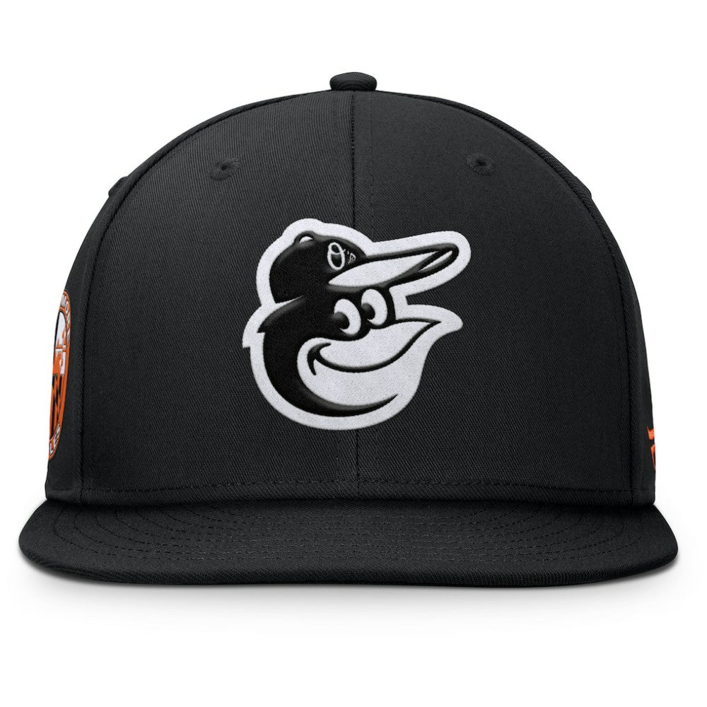 Baltimore Orioles Fanatics Walk-Off Bullpen Snapback Hat - Black - Fanatics Lifestyle