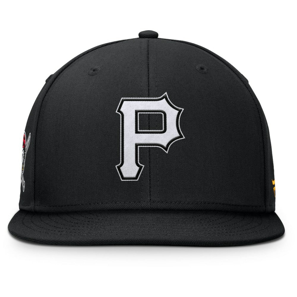 Pittsburgh Pirates Fanatics Walk-Off Bullpen Snapback Hat - Black - Fanatics Lifestyle