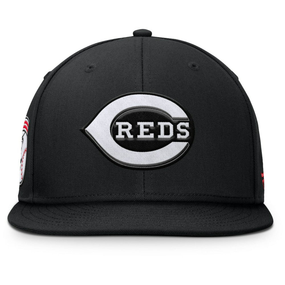 Cincinnati Reds Fanatics Walk-Off Bullpen Snapback Hat - Black - Fanatics Discount