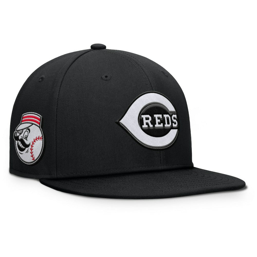 Cincinnati Reds Fanatics Walk-Off Bullpen Snapback Hat - Black - Fanatics Discount