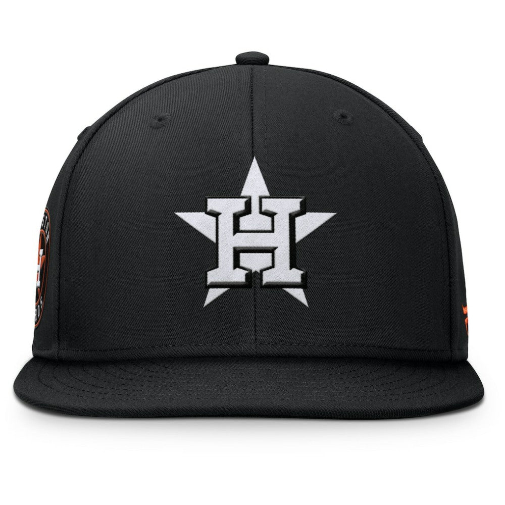 Houston Astros Fanatics Walk-Off Bullpen Snapback Hat - Black - Fanatics Online